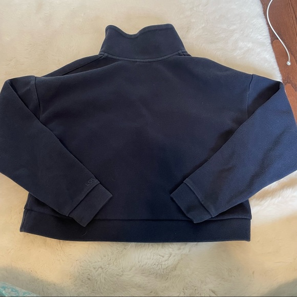 Lole qaurter zip cropped sweater crewneck - Picture 7 of 7